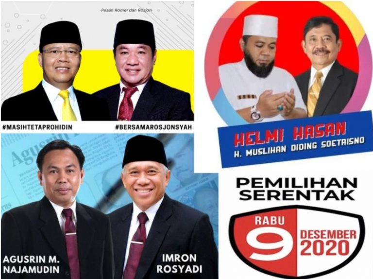 Pilkada: Jika 3 Pasangan, Rohidin-Rosjonsyah Kuat, Agusrin-Imron Berbasis dan Helmi-Muslihan Berpeluang