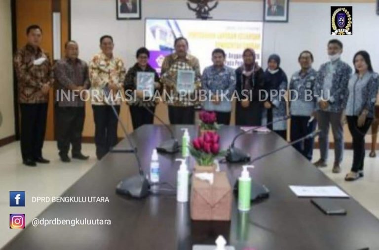 DPRD Bengkulu Utara Hadiri Penyerahan LHP BPK Perwakilan Bengkulu