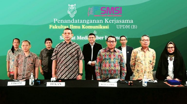 Pilih UKW Berbasis Undang-Undang Pers , SMSI Teken MoU dengan Universitas Prof Dr Moestopo