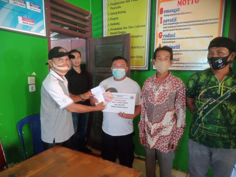 Pemdes Dusun Raja Salurkan BLT DD tahap V Kepada 30 KPM,,