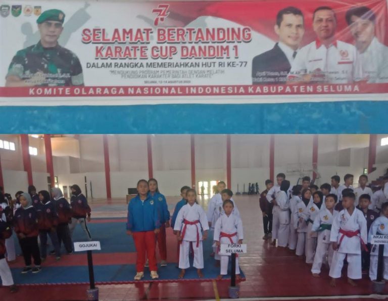 Gebyar! Karate Cup Dandim 1 Curup