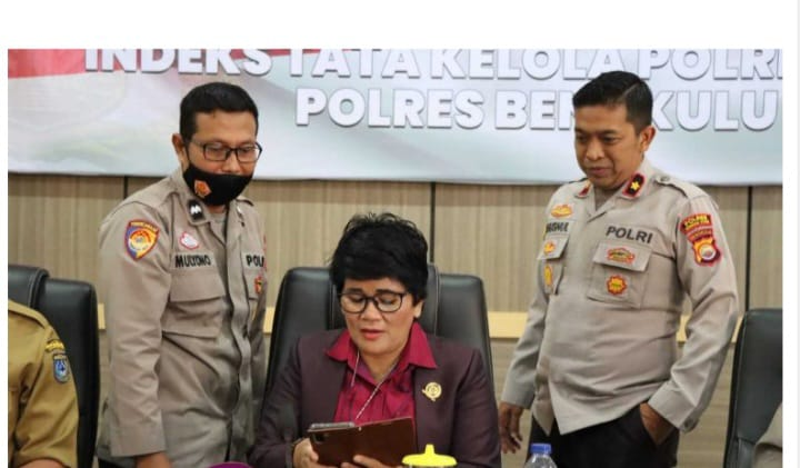 Ketua DPRD BU Ikut Dalam Pengisian Kuesioner Eksternal Indeks Tata Kelola Polri