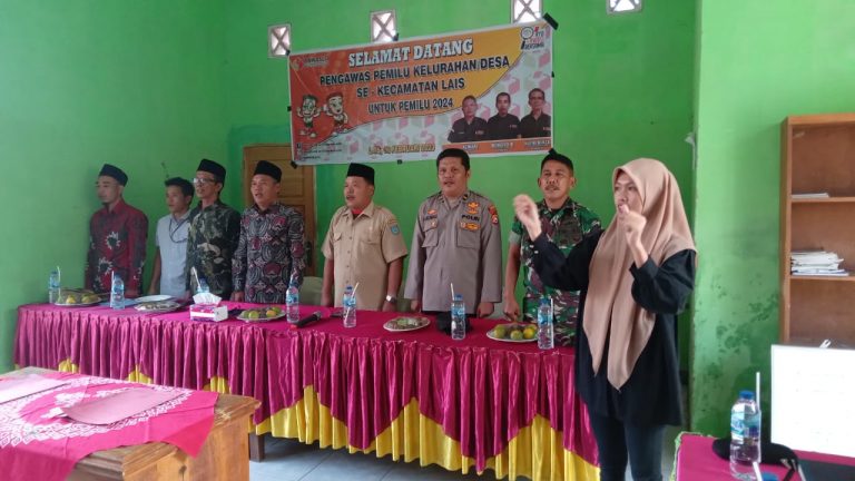 dilantikPanwas Desa kec.Lais siap bekerja