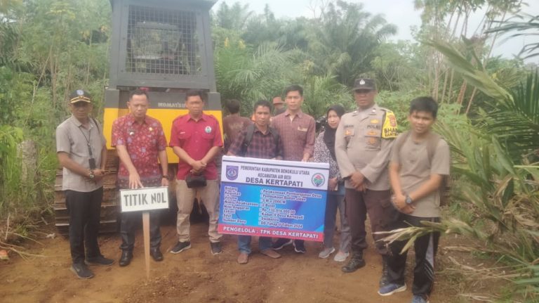 Pemdes Kertapati Gelar Musyawarah Pra Pelaksanaan Pembangunan Titik Nol Rabat Beton