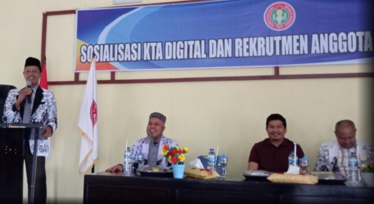 Arie Septia Adinata hadiri sosialisasi KTA Digital dan Rekrutmen Anggota PGRI Se-Kabupaten BU