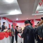 30 Anggota DPRD Kabupaten BU periode 2024-2029 Resmi Dilantik